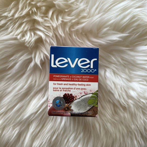 4 Pack Lever 2000 Pomegranate & Coconut Water Bar Soap 89g Discontinued Vintage - Picture 4 of 6